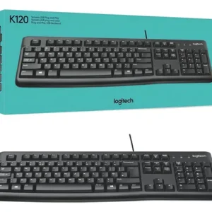 Teclado com fio USB Logitech K120